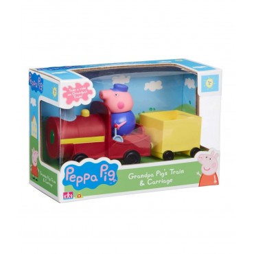 Peppa Pig Train and Carriage with Grandpa Pig